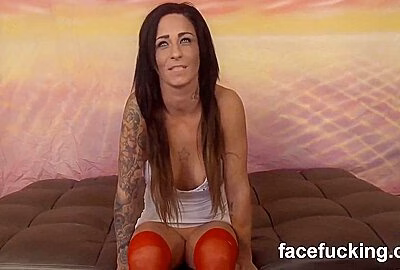 Brunette Anal Whore