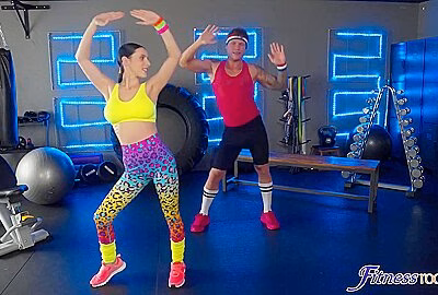 Dance Coach Works A Big Hard Muscle – Nelly Kent