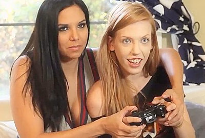 Missy Martinez And Pepper Kester Have Sex After Video Games