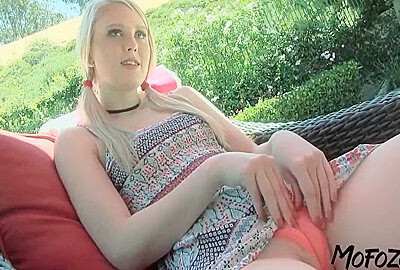 Horny Blonde Wants To Give The Stepdad A Blowjob! 55 Min